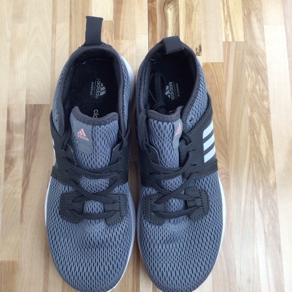 Adidas ortholite cloudfoam running shoes blue black grey pink lightweight size 7 - Picture 9 of 15